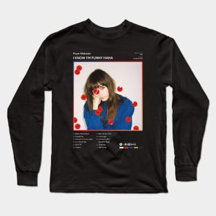 Faye Webster - I Know I'm Funny haha Tracklist Album Long Sleeve T-Shirt